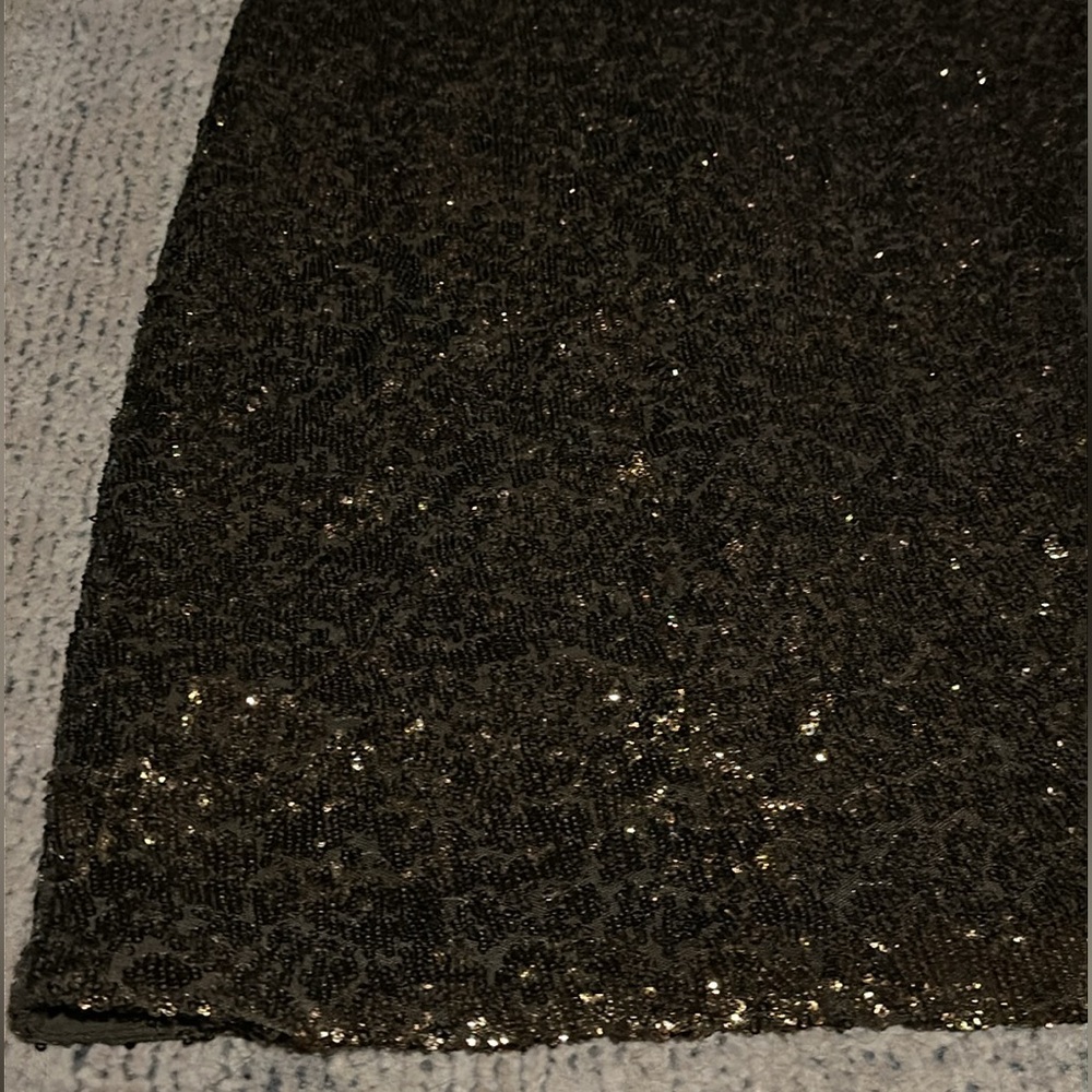 Alice+ Olivia Gold Sequin Strapless Party Dress Women’s Size S - Picture 4 of 6